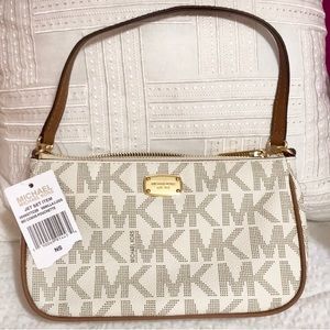 Michael Kors Pouchette with shoulder strap